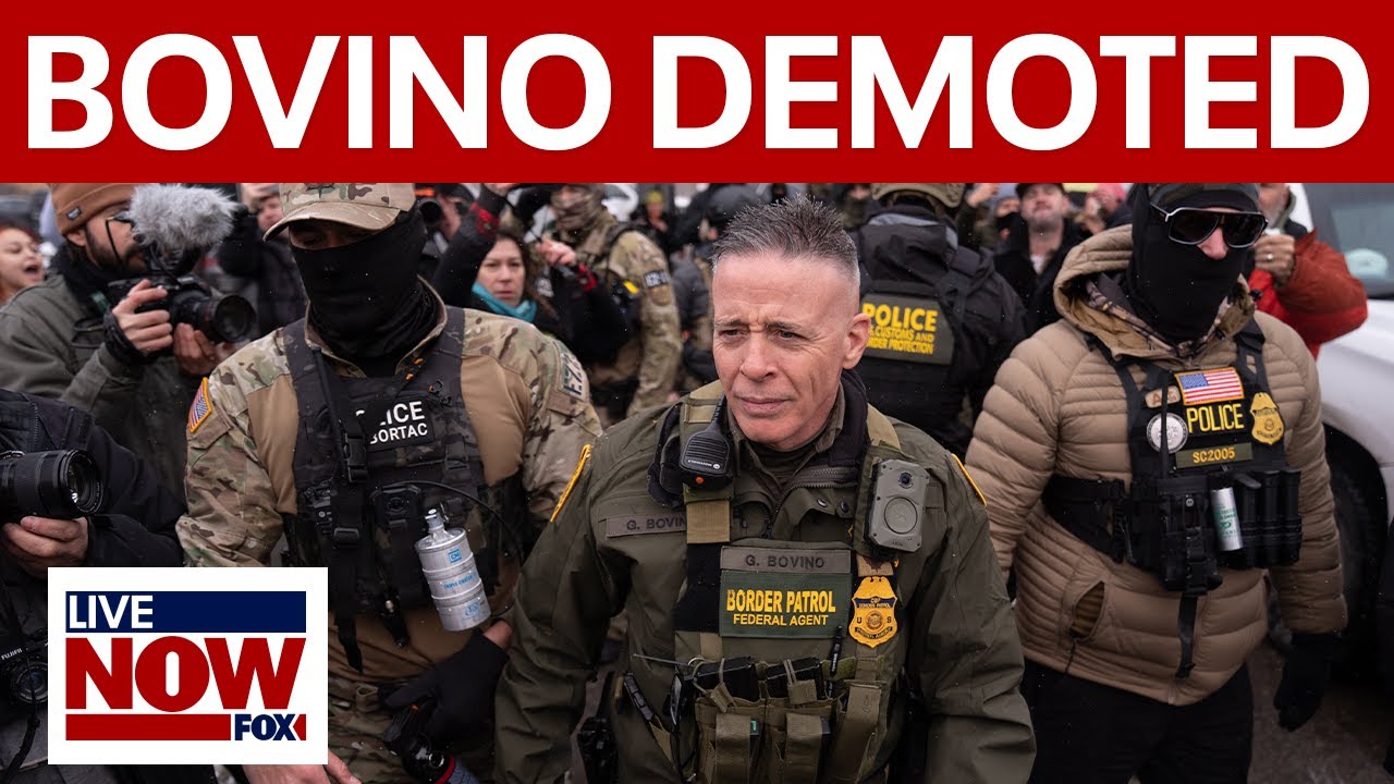 BREAKING: Bovino demoted as Border Patrol commander after Minneapolis shootings