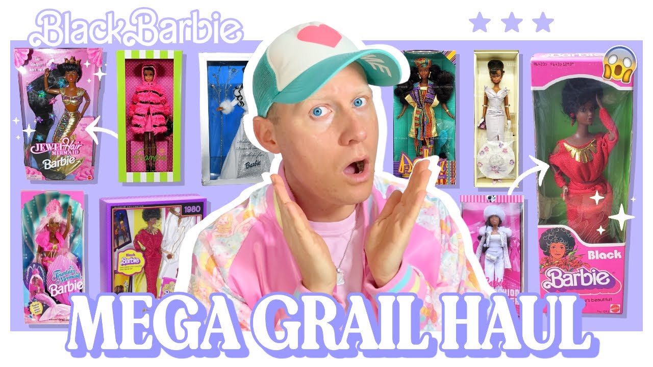 Black Barbie MEGA GRAIL HAUL! 💜