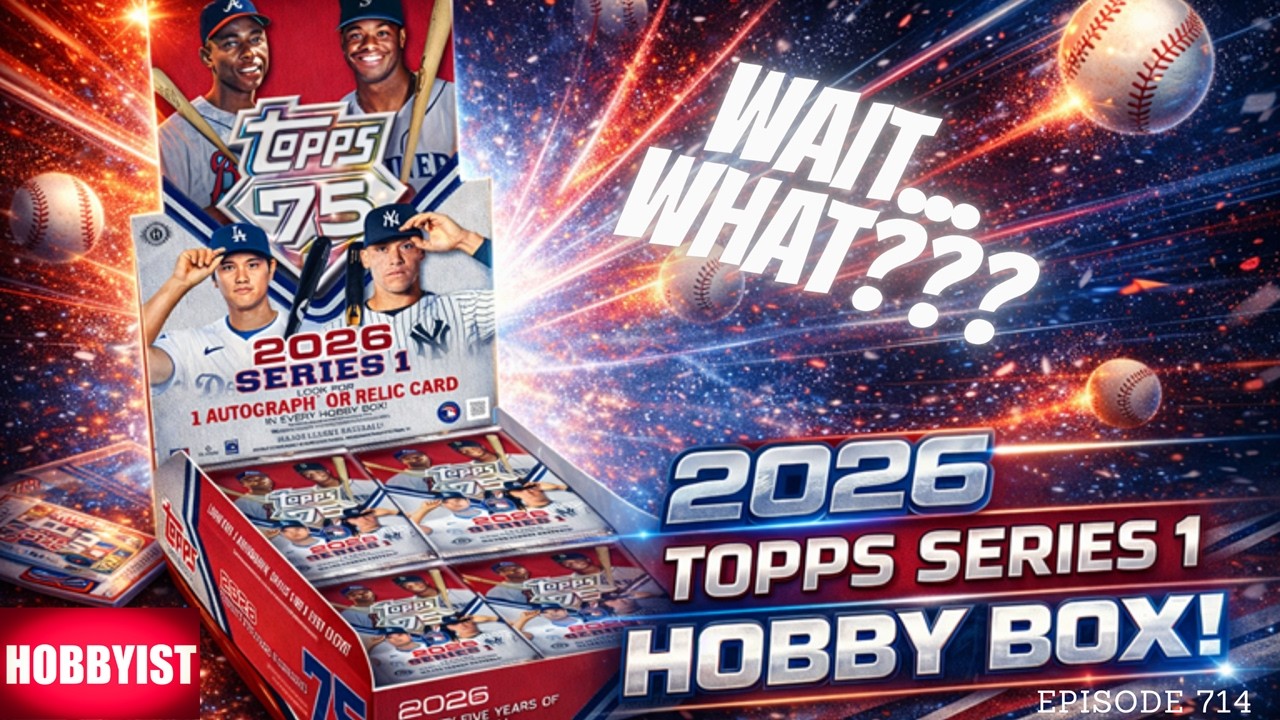 2026 Topps Baseball Series 1 Hobby Box #3 (WTF Just Happened?!? @Topps)