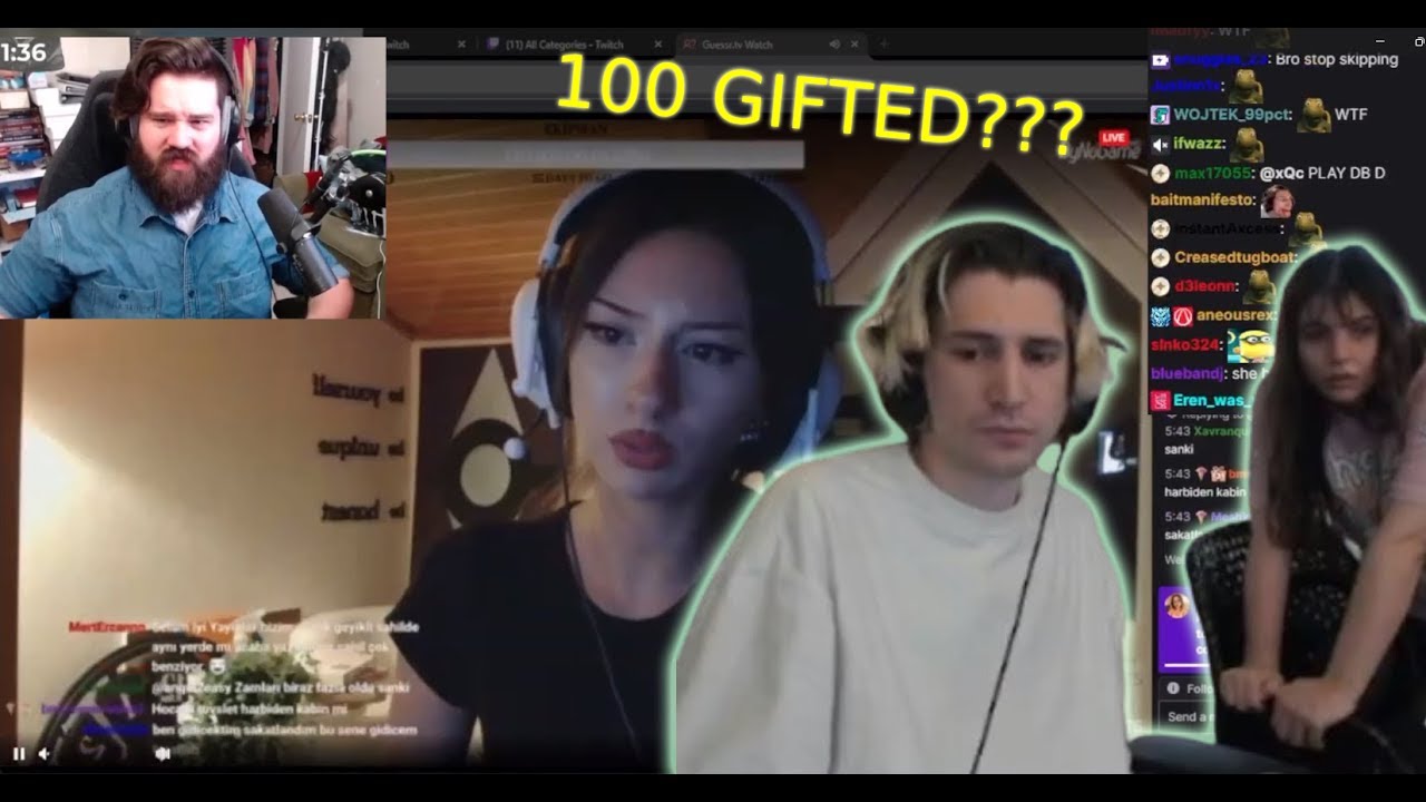 xQc Surprises Small Twitch Streamers with Huge Sub Bombs!!!
