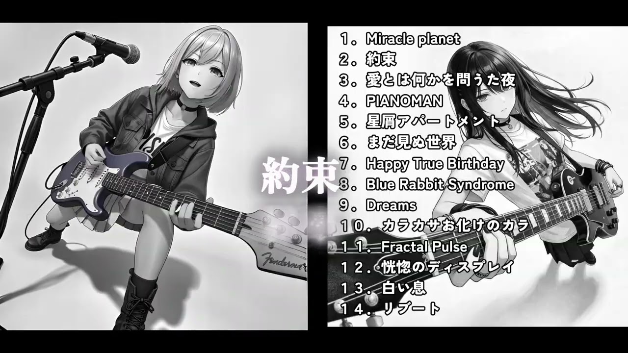 【24th アルバム】『music ghost  -then-』 -  ELEMAYU（AIバンド #suno ）