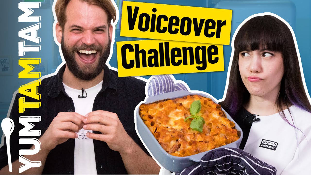 Voiceover Challenge #1 - Felix übernimmt Melissas Stimme // Rigatoni al forno // #yumtamtam
