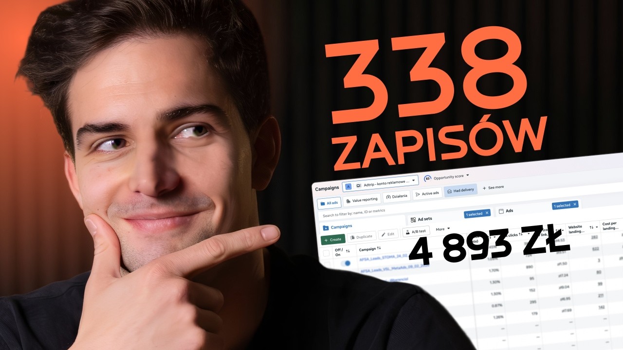 Wydałem 5000 zł na kampanię webinarową - oto co się stało