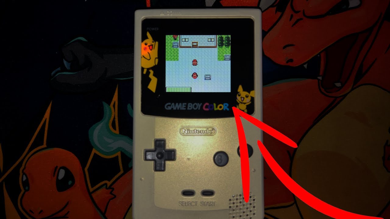 Game Boy Color Mod (Cambio de pantalla) - DALE VIDA A TU GBC CON ESTA PANTALLA CON LUZ! Muy Facil