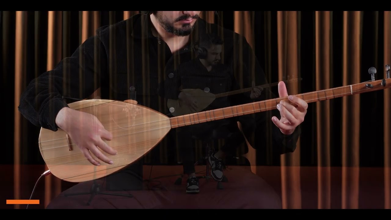 Yonka B-142U Uzun Sap Çınar Ağacı Gövde Kaliteli Gürgen Sap Saz Bağlama Seti