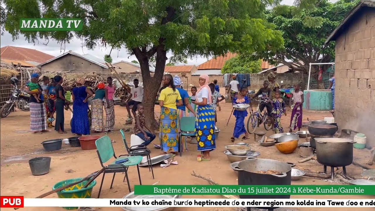 Baptême de Kadiatou Diao du 15 juillet 2024 à Kebe Kunda/ Gambia
