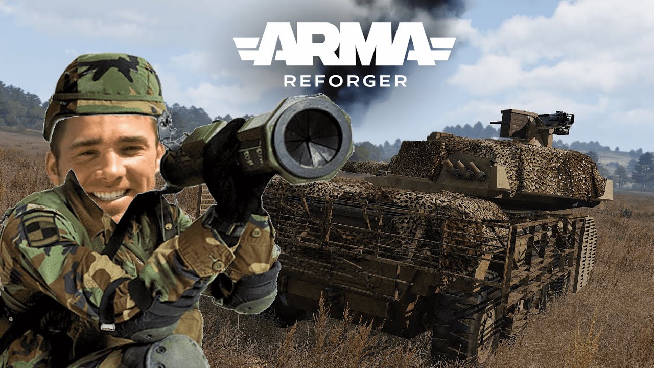 Arma Reforger | Краткий Гайд: Как выпросить вертолет и отпиздить танк с пехотой.