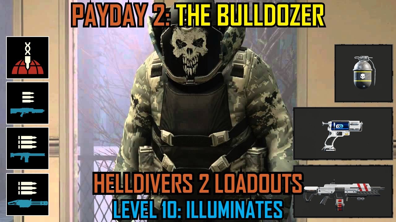 Бульдозер: тематический комплект снаряжения для Helldivers 2