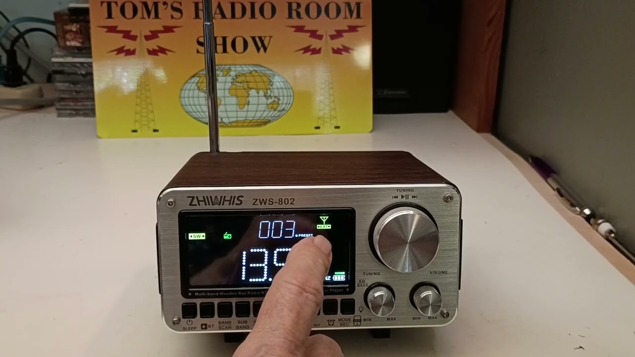 TRRS №2693 &mdash; Увлекательное сканирование диапазонов на радиоприемнике ZWS-802