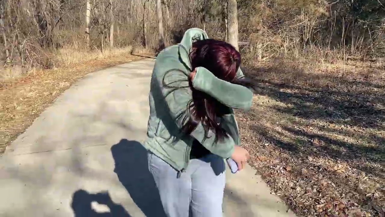 Caminado con mi hija 