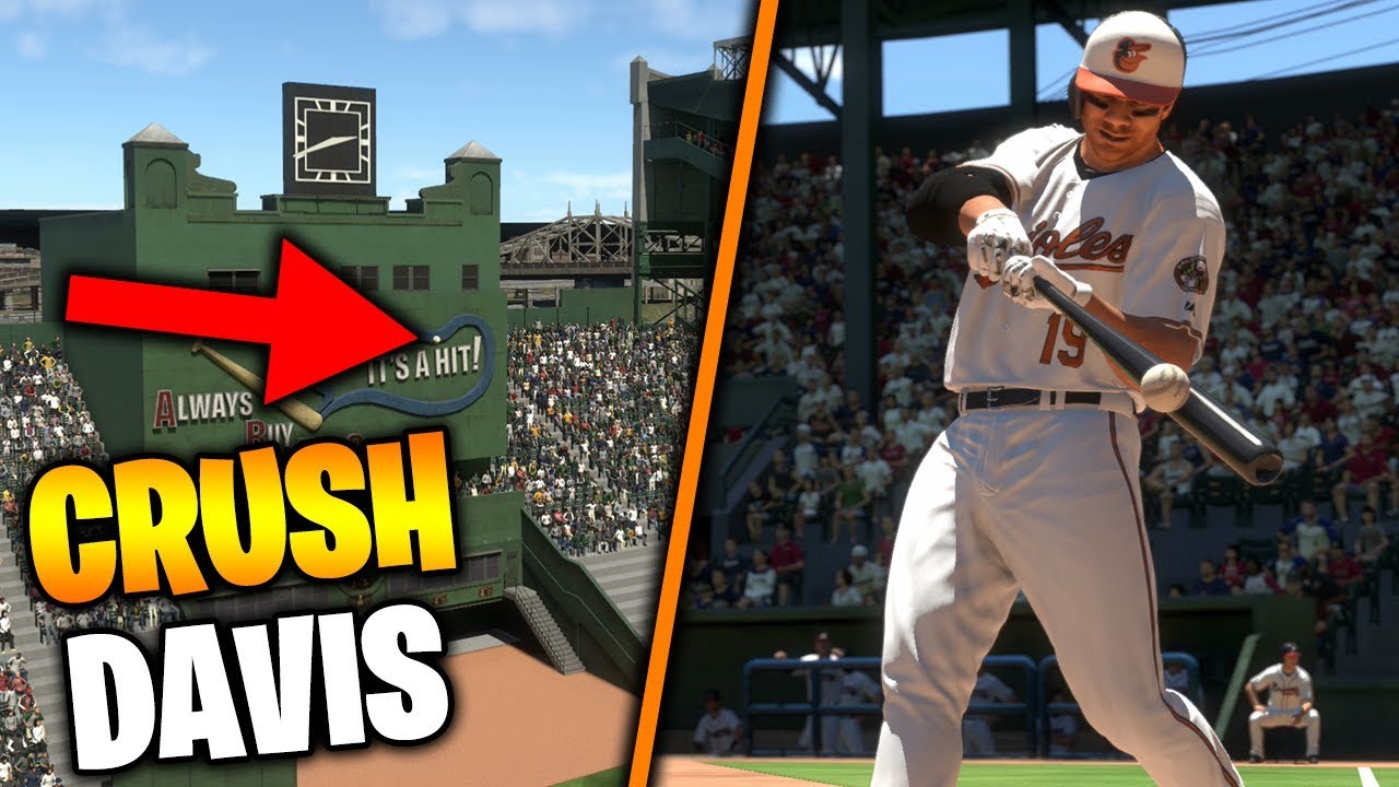 Can Chris Davis Hit a Dead Center Home-Run at Polo Grounds? MLB The Show 18 Challenge