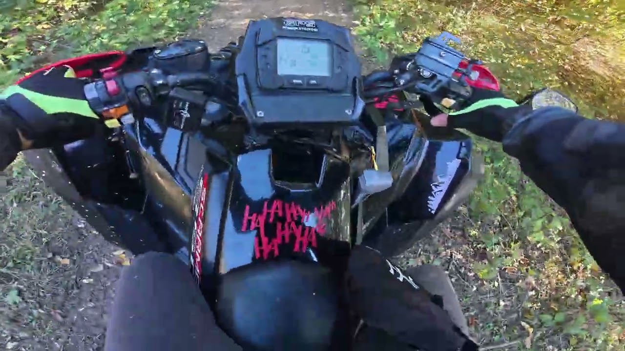 Polaris Scrambler 850 Hill Test