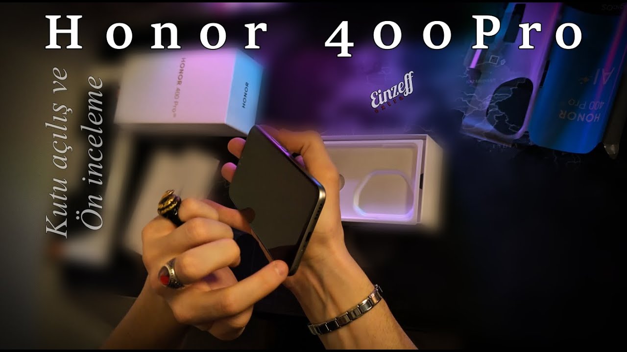 Honor 400 Pro | KAMERA CANAVARI - Kutu açılışı ve Ön inceleme