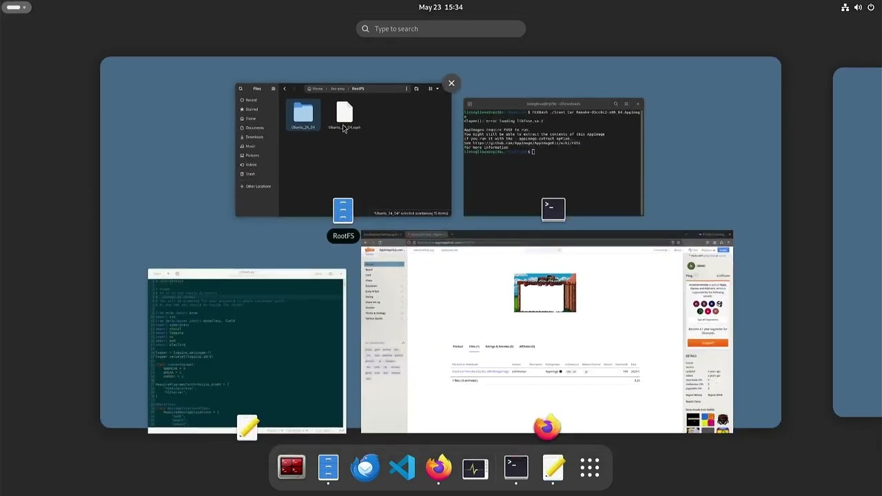 FEX-Emu RootFS chroot