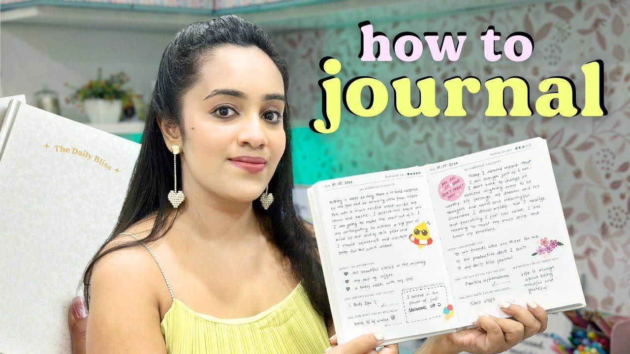 How to Journal to become your BEST SELF in 2025 📖