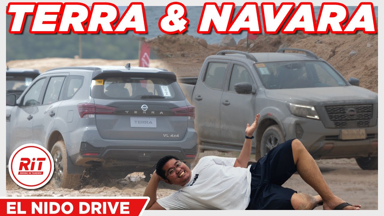 Nissan Terra and Nissan Navarra in El Nido Palawan| Nissan Offroading | RiT Riding in Tandem