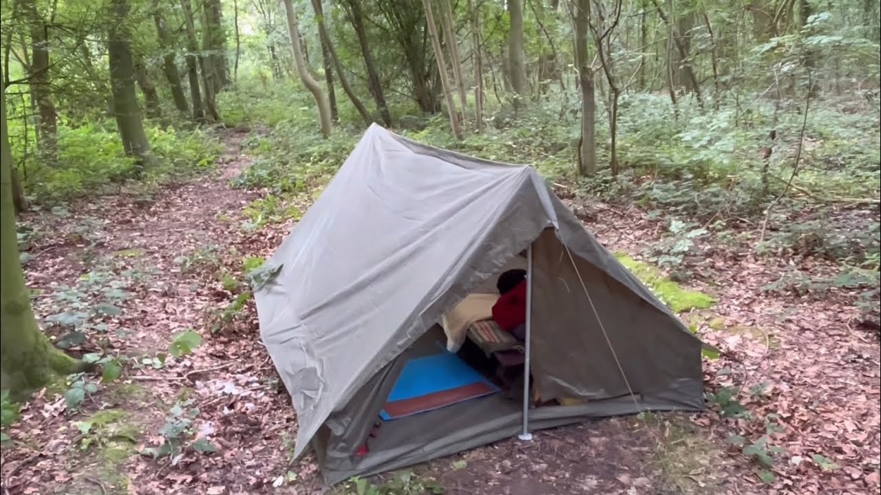 French Army F2 overnighter in the woods