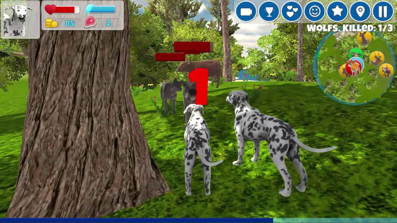 Video Game Walkthrough | Dog Simulator 3D Video Gameplay