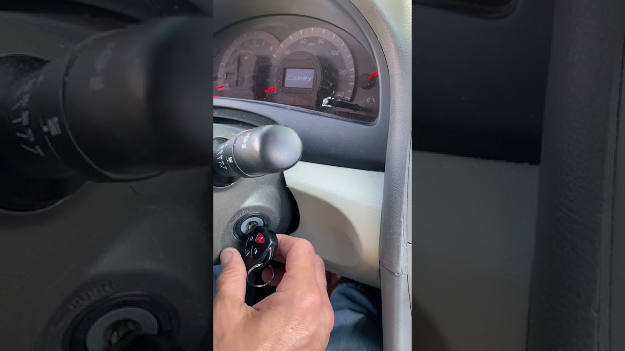 Процедура сброса и повторного обучения холостого хода Toyota Camry