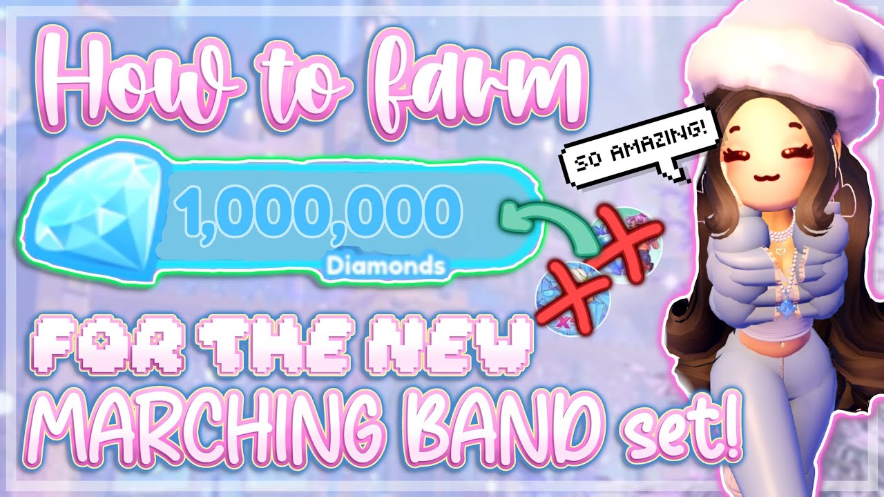 ❄️GUIDE: *❌MULTIPLIERS* FARM FOR NEW MARCHING BAND SET EASILY! Royale High Winter Farming Routine