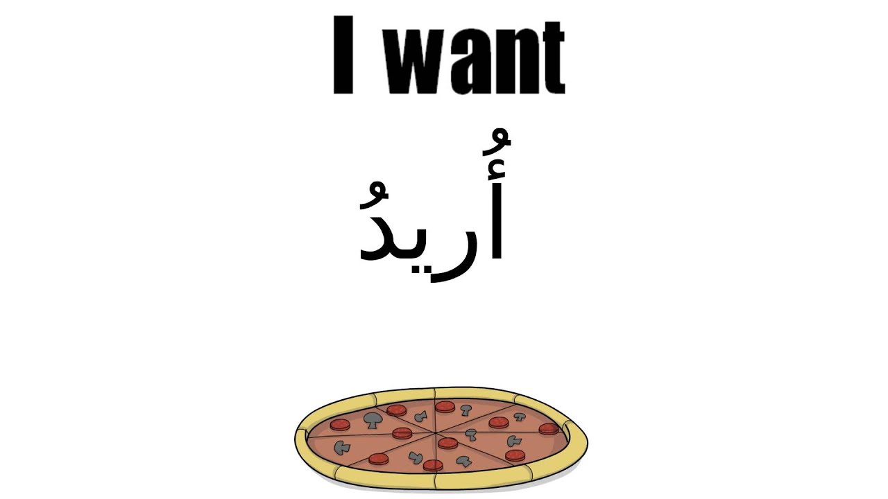 Arabic verbs-I-do (1) : I want - I like - I have