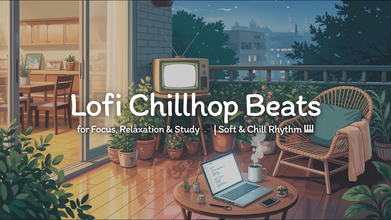 Calm Lofi Chillhop Beats for Focus, Relaxation & Study 🎶 | Soft & Chill Rhythm 🎹