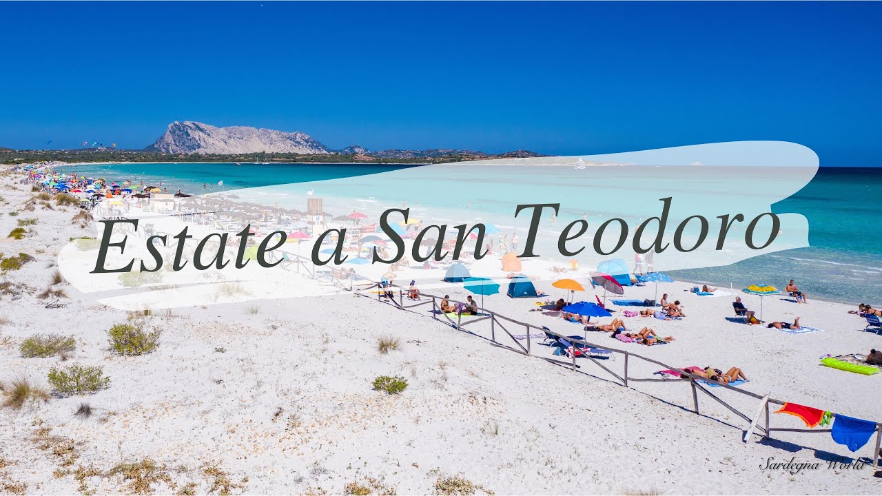 Le spiagge Familiari di San Teodoro [ 4K ] Estate 2022 Sardegna World by drone