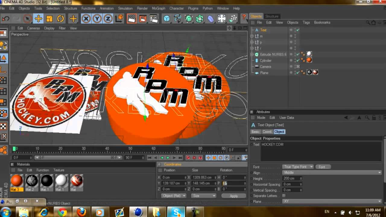 RPM speedart , from 2D to 3D ( cinema 4d speedart ) | by TheTragicFX