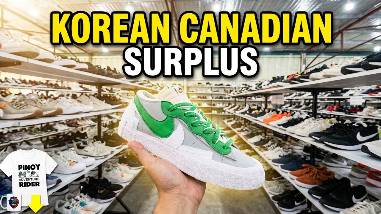 Korean / Canadian Surplus Shoes ! Better than Chai niss 
