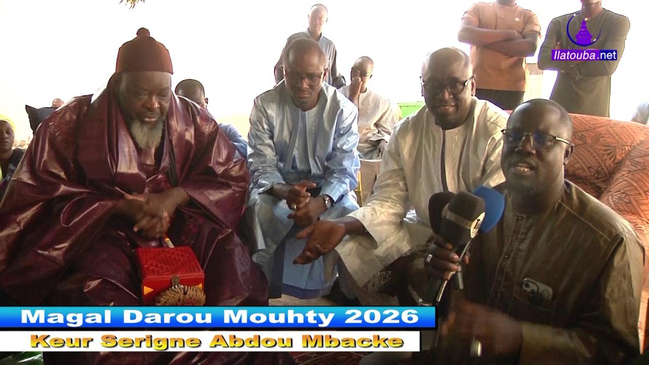 Magal Darou Mouhty 2026 Chez S.Abdou: Délégation President Diomay Faye par Ministre Ousman Barro