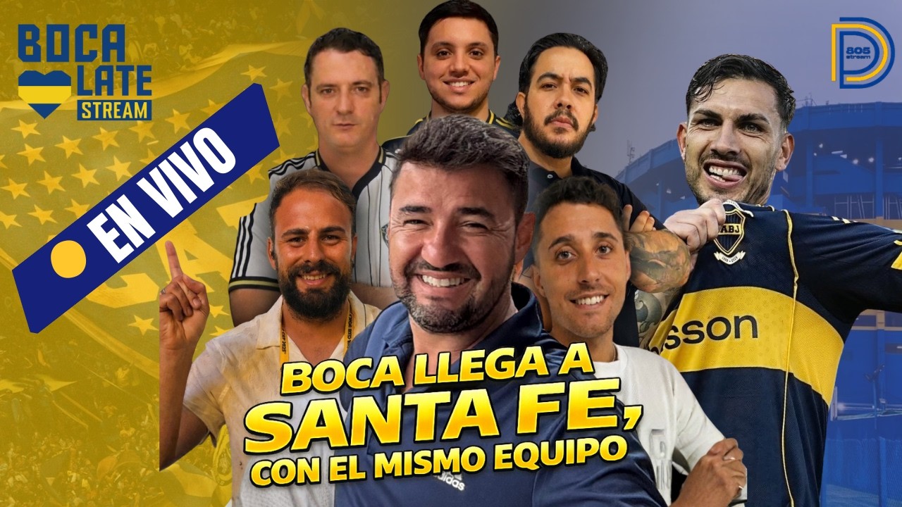 EN VIVO LA LLEGADA DE BOCA A SANTA FE PARA ENFRENTAR A UNION 💙💛💙