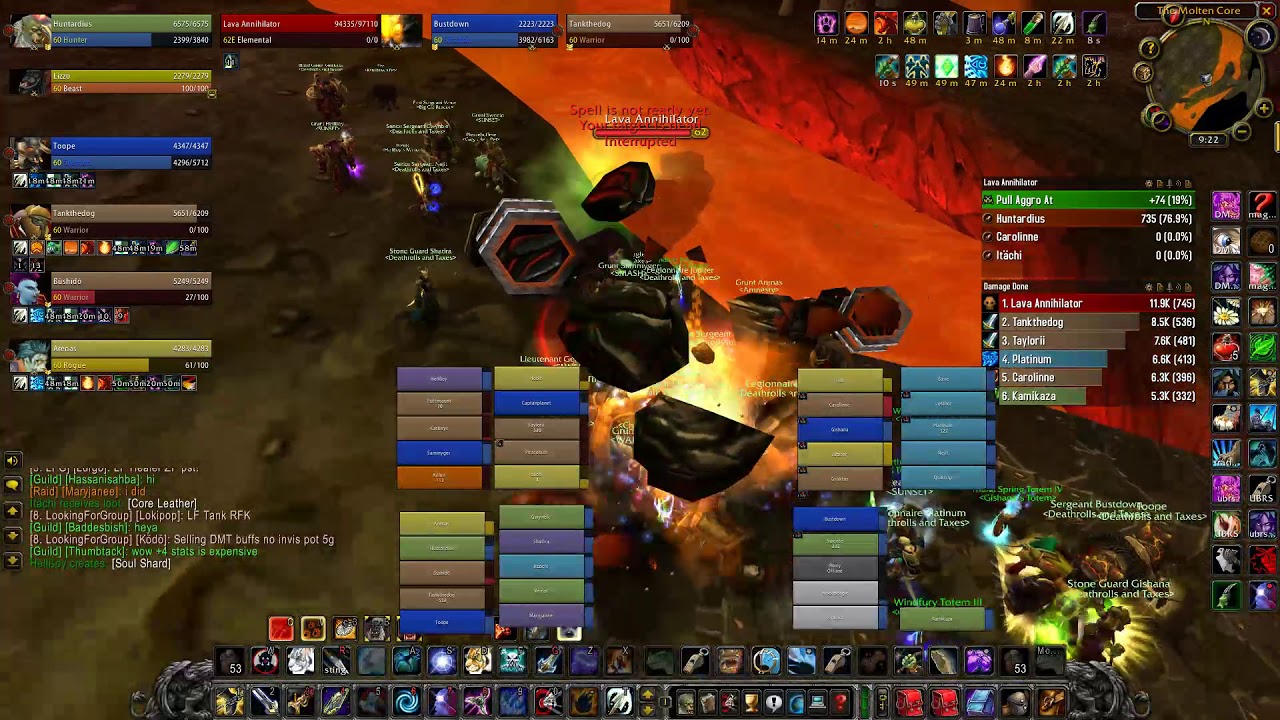 Melee Hunter Molten Core Giant PP