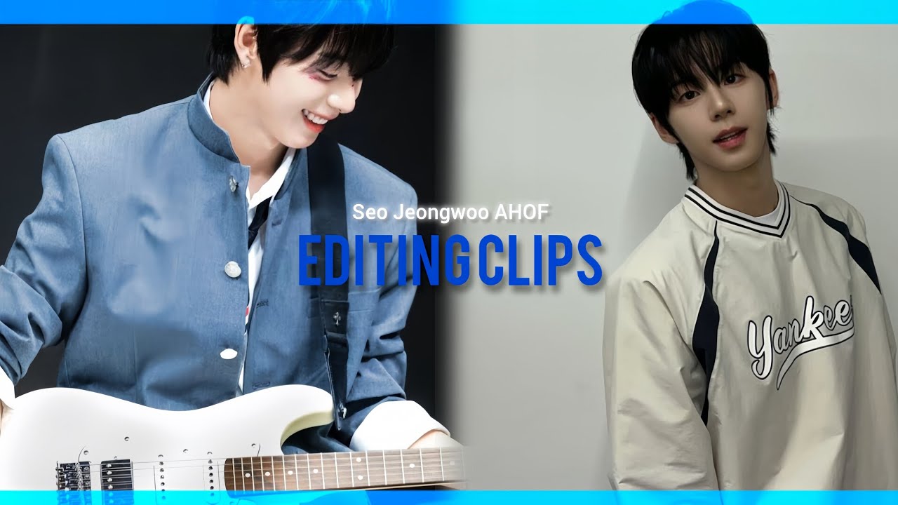 [1080p] AHOF Seo Jeongwoo editing clips | scene pack 