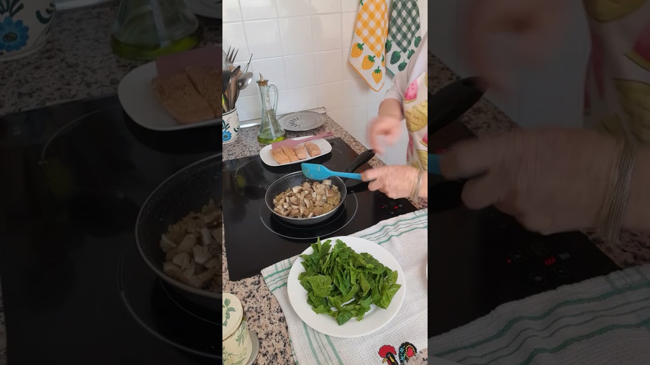 SALMON CON NATA Y ESPINACAS UN PLATO DE DIEZ