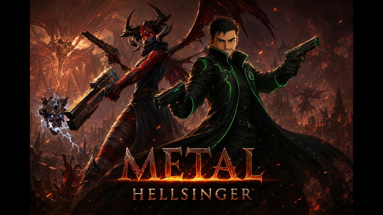 Я попробовал Metal Hellsinger в 2026 году. Спойлер: ЭТО ПОТРЯСАЮЩЕ! Я Metal Hellsinger #одиночная...