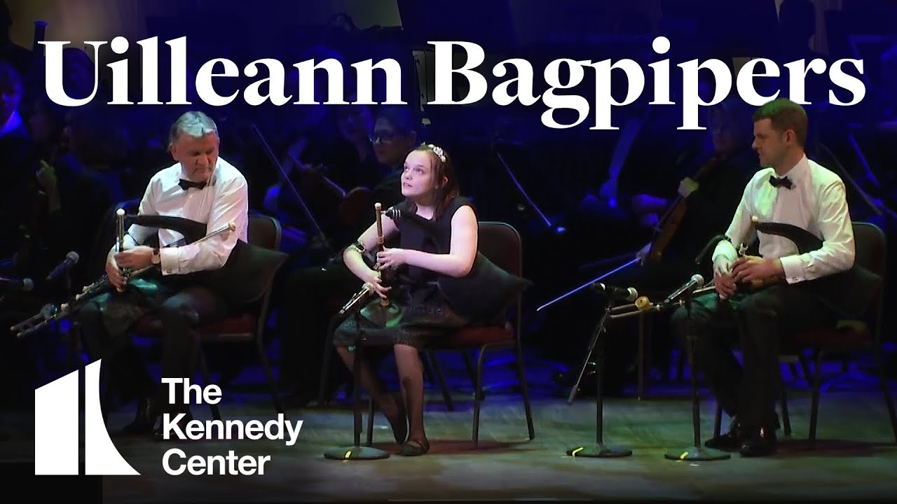 Uilleann Bagpipers - Gay McKeon, Emmett Gill, Amy Campbell | LIVE at The Kennedy Center