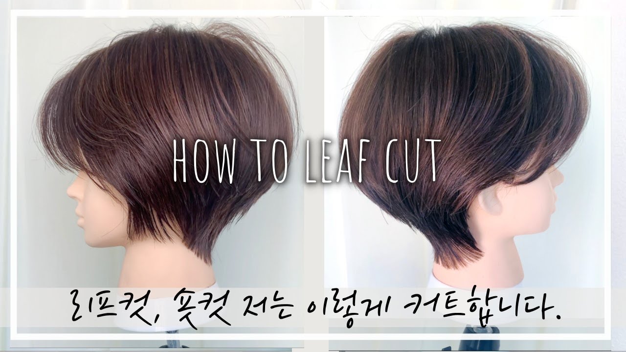 [숏컷,리프컷] 이해하기 쉽게 블럭의 조화로 연출하는 리프컷 그리고 숏커트 방법 [스탠다드 포인트]