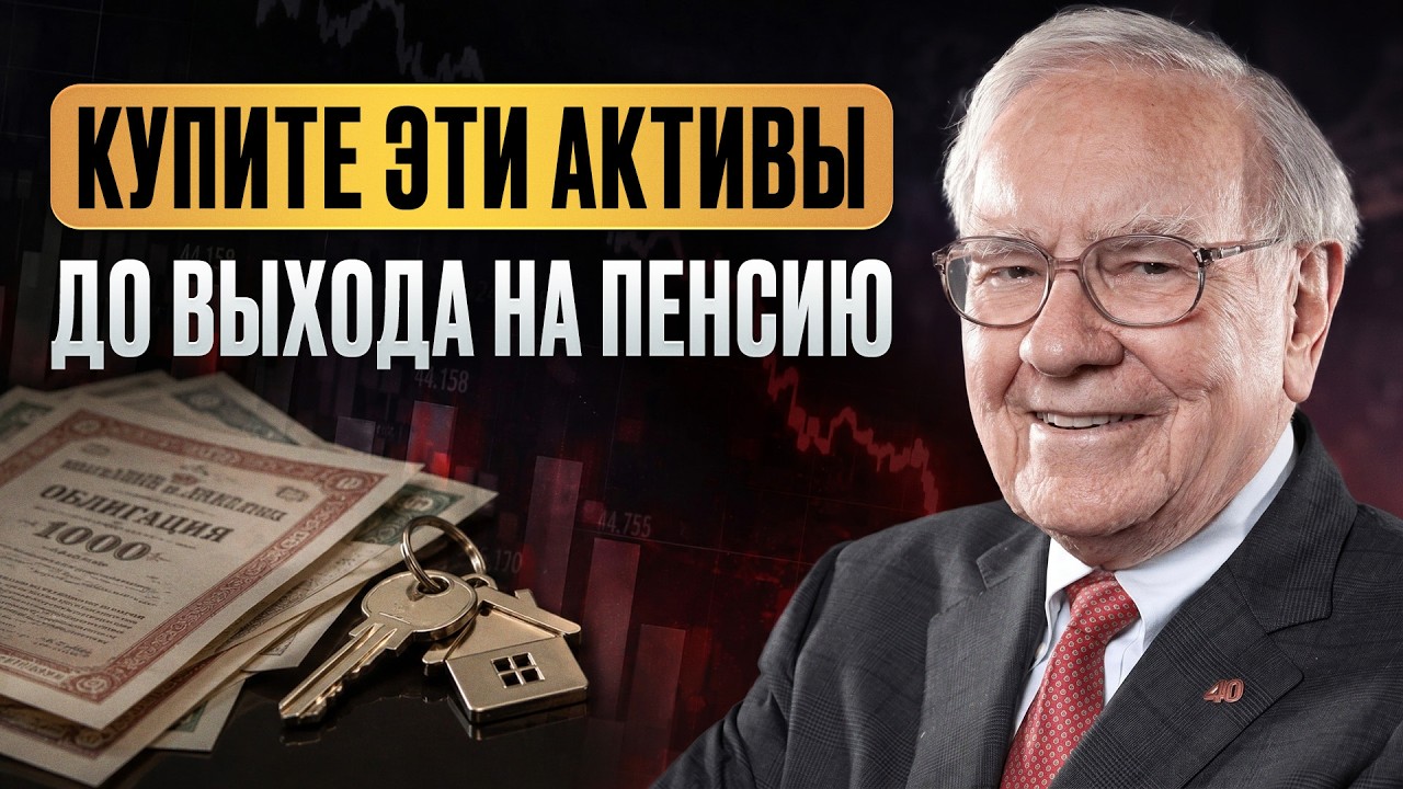 5 АКТИВОВ от Уоррена БАФФЕТТА! / Как обычному человеку выйти на ПАССИВНЫЙ доход?