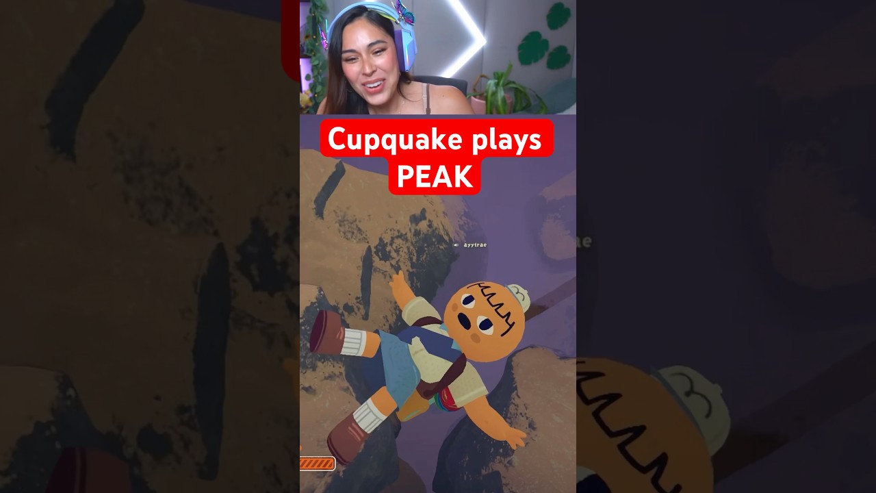 Cupquake plays PEAK and can’t stop laughing