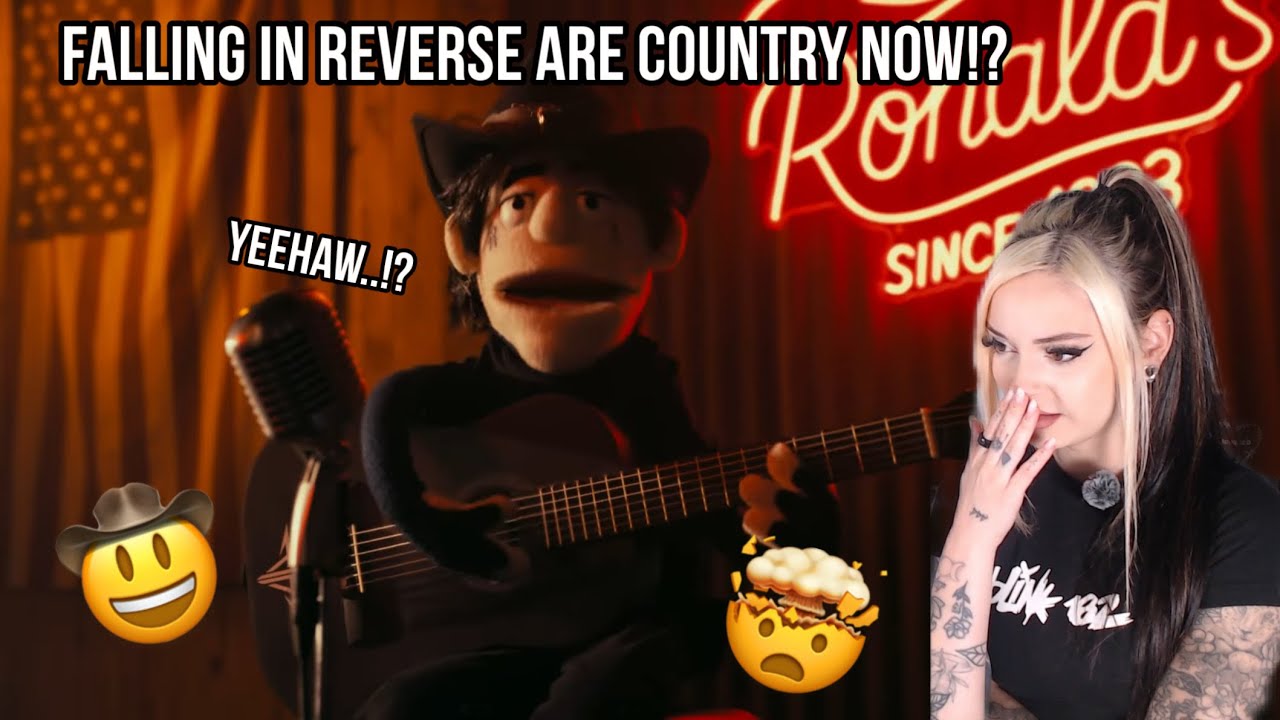 RONNIE RADKE’S COWBOY ERA?! | FALLING IN REVERSE - ALL MY WOMEN (ft. HARDY) METALHEAD GIRL REACTS 