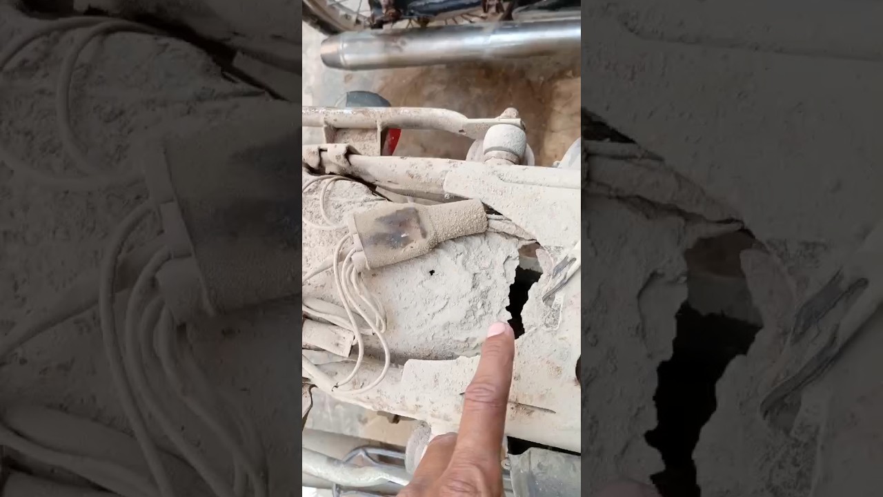 🚨 Honda CG125 Mudguard Rust Problem Fixed! 🔧 New Guard + Coating Solution ✅ #BikeRepair #CG125