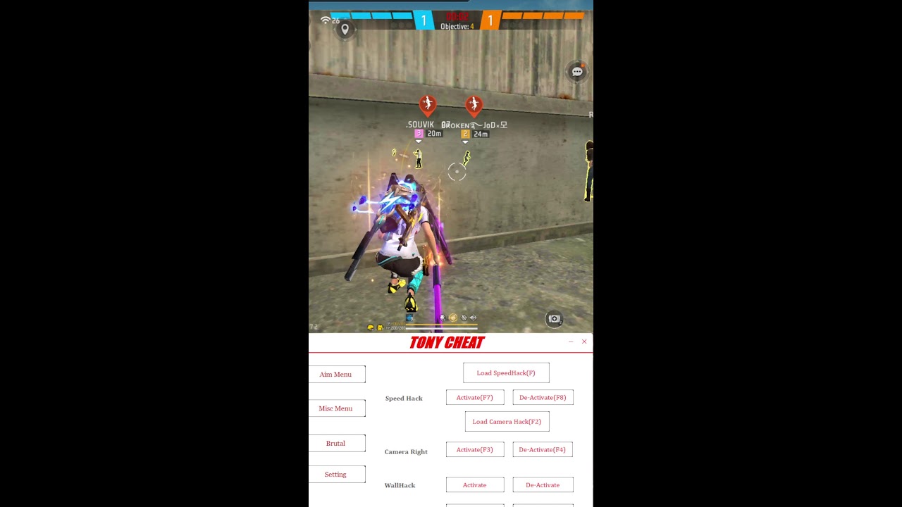 FREE FIRE PANEL Team Code Push