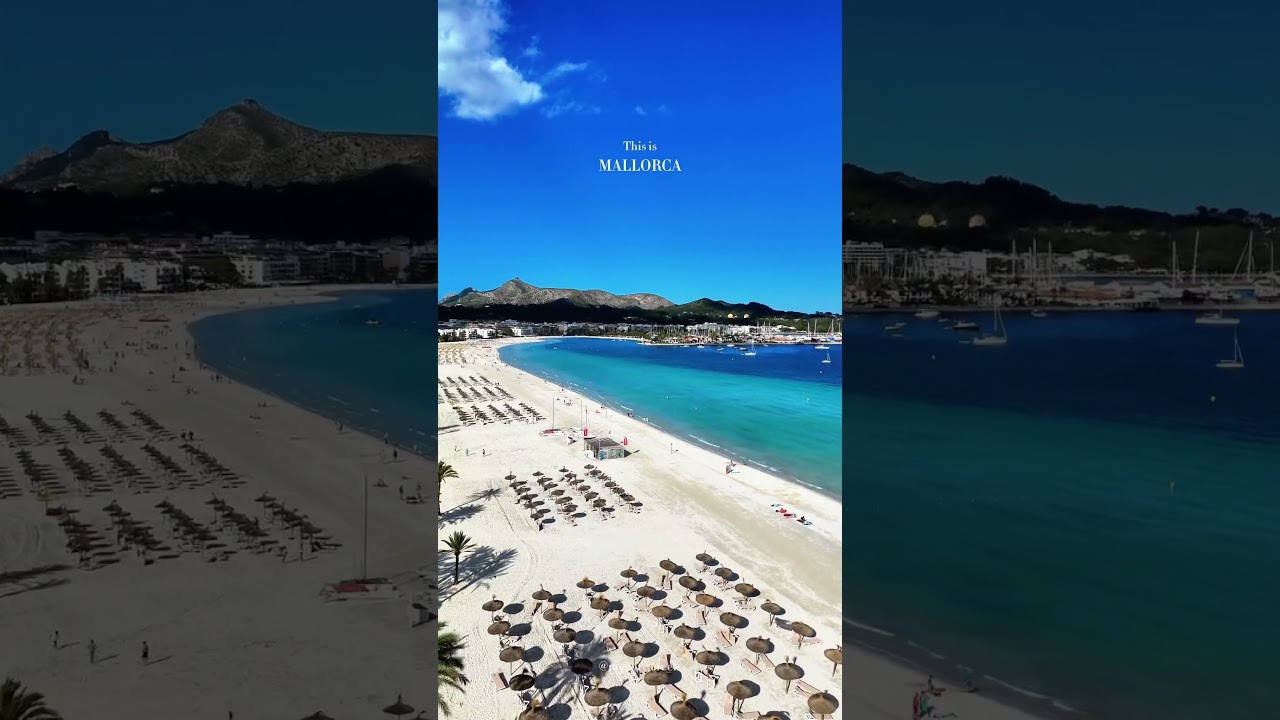 Alcudia Beach, Mallorca Island Spain 🇪🇸