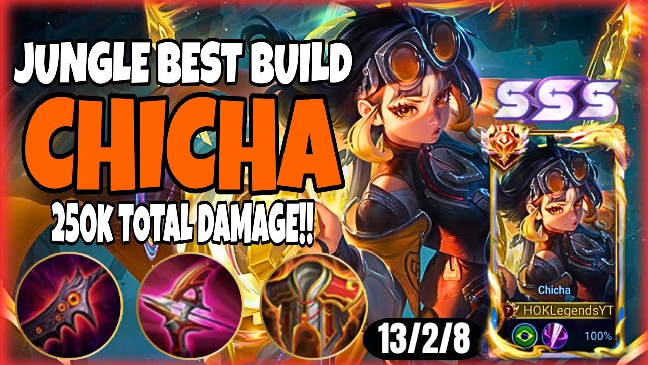 CHICHA JUNGLE FAST ROTATION - HONOR OF KINGS | SEASON 13 NEW HERO!!