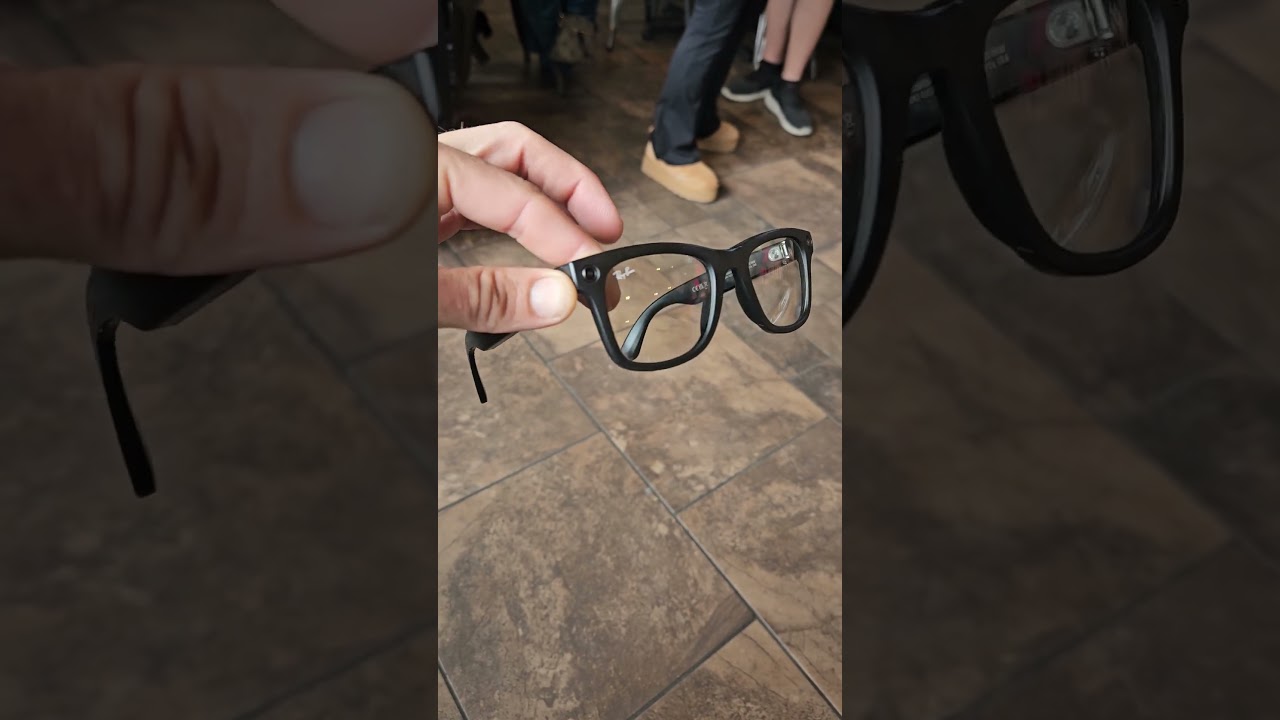 Ray Ban real life spy glasses #rayban  #raybansunglasses #camera #spy #spyglasses #incognito