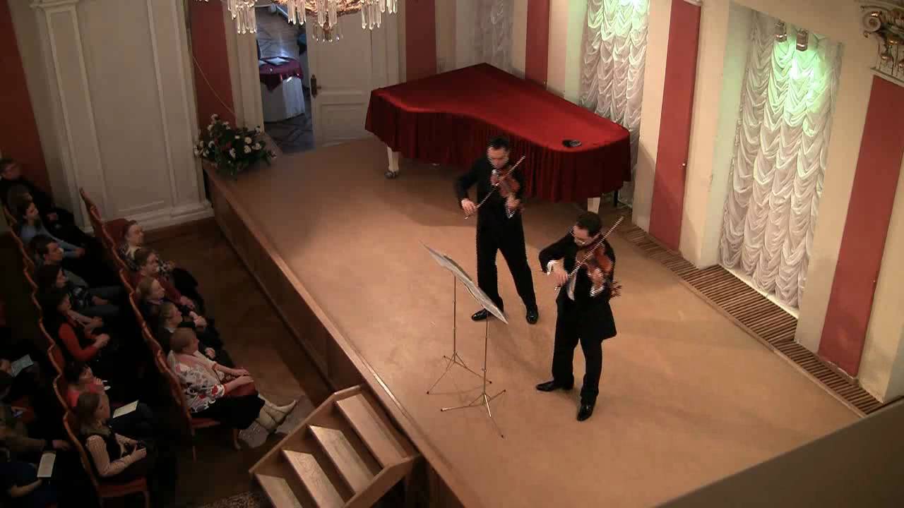 Alessandro Rolla Little Duo for Violin and Viola Maxim Novikov Karen Shahgaldyan