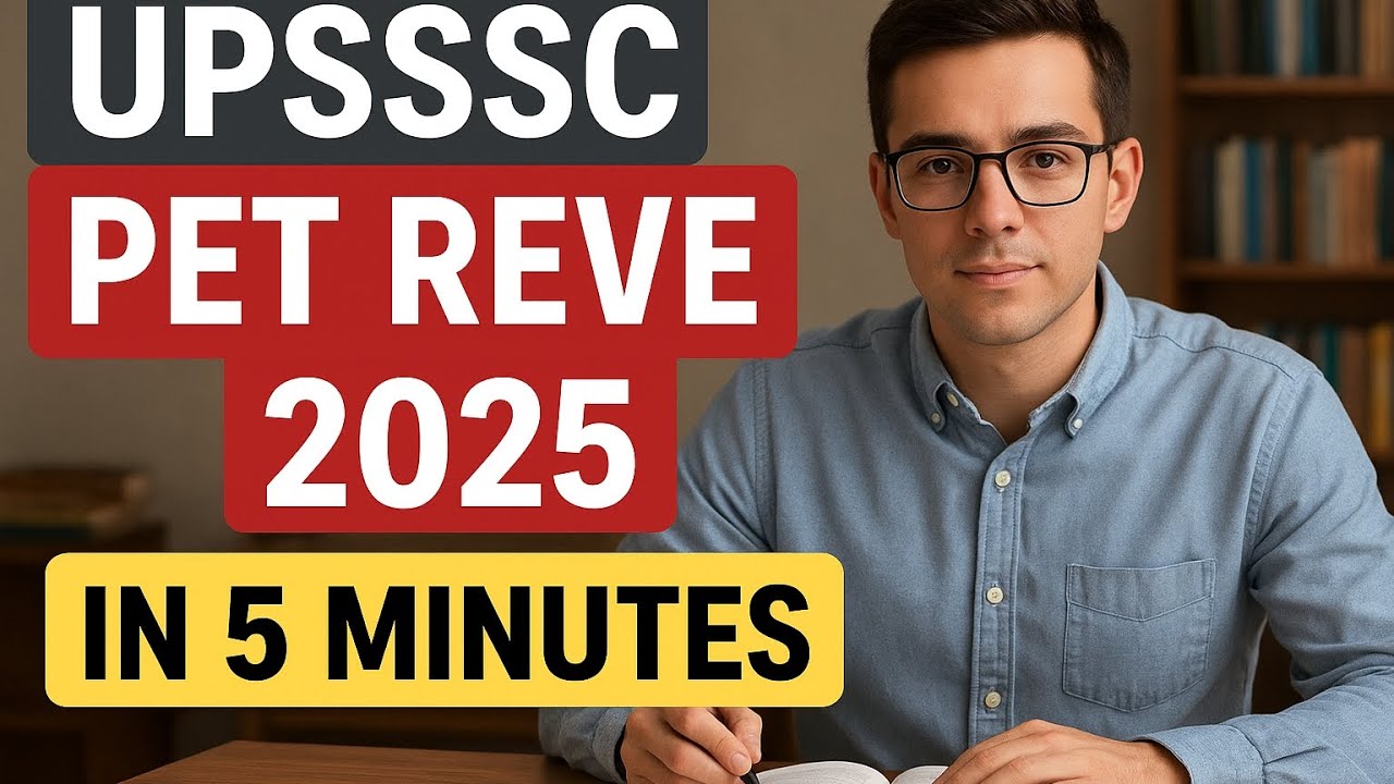 UPSSSC pet review 2025 in 5 minutes (fast review) #upsssc #upssscpet #exam 