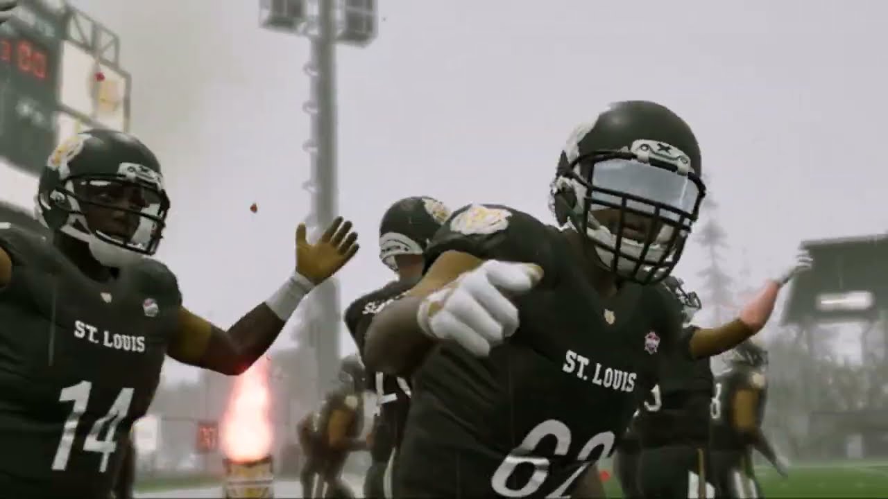 Maximum Football - St. Louis Cats Vs Lower Georgia Mammoth #football #gameplay #footballseason