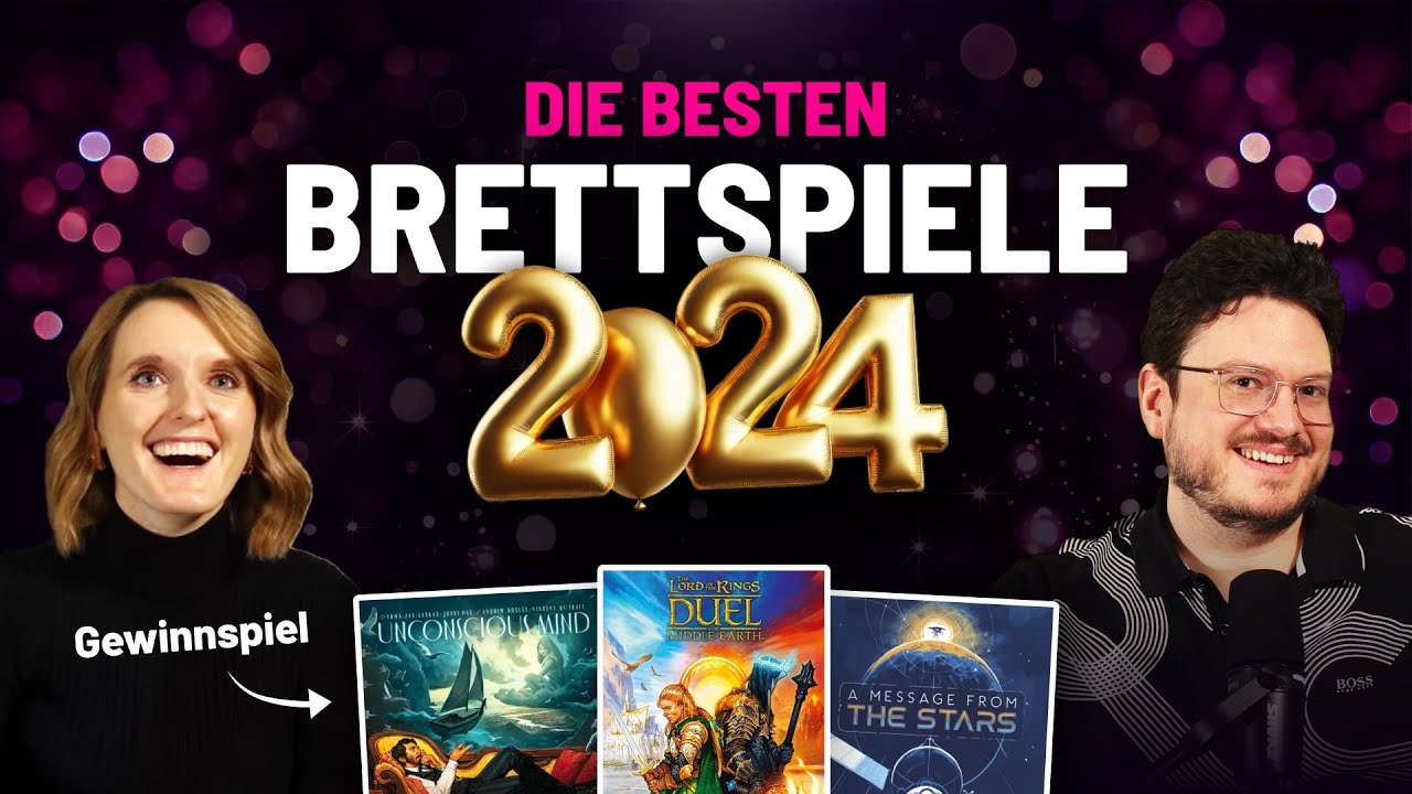 🏆😍 Unsere doppelte TOP 15 Brettspiele 2024