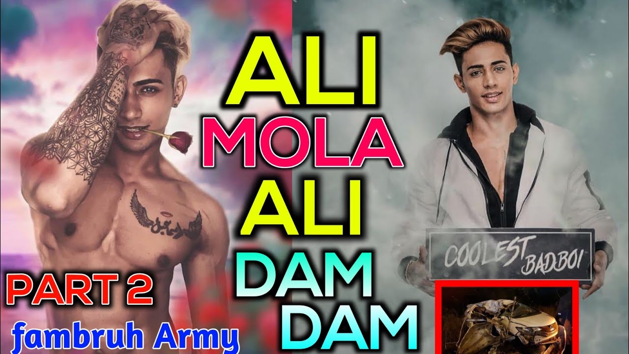 Ali Mola Ali Dam Dam || Danish zehen ||heart broken song || Sr United || fambruh Army
